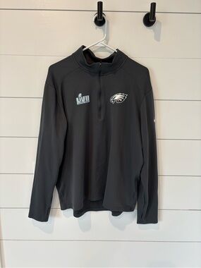 Nike Gray Philadelphia Eagles Dri-FIT Zip Jacket